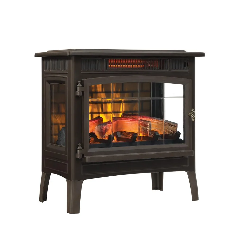 Duraflame Freestanding Electric Fireplace Stove Heater - An.