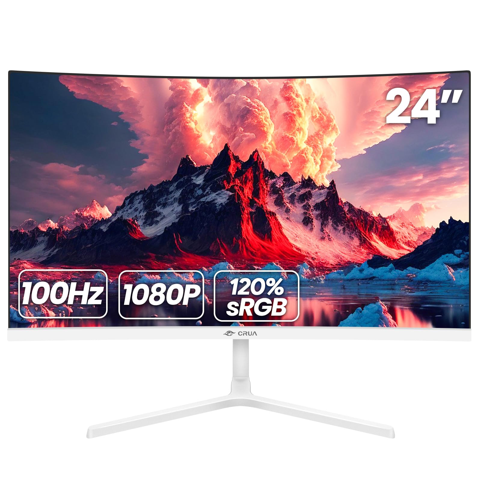 Choosing the Right Curved Monitor: CRUA 24 Inch Review.