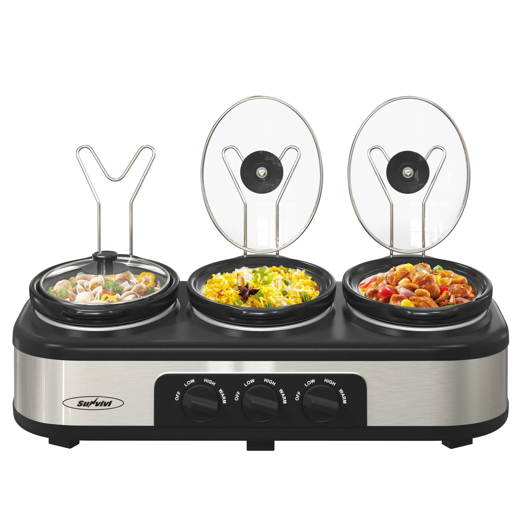 How to Choose the Right Sunvivi Triple Slow Cooker for Your.